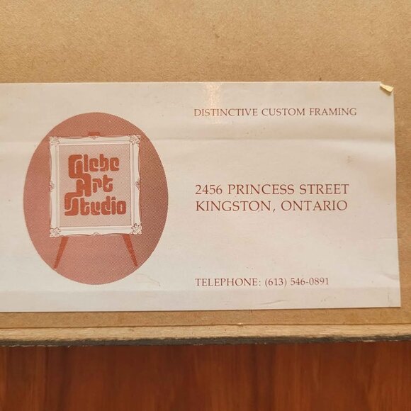 Beautiful Needlecraft of The Mermaid Finished Framed Crewel Signed VF 77 - Picture 6 of 10